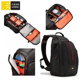 CASE LOGIC DCB-308K - SLR fényképezőgép táska, fekete/piros DCB-308K small