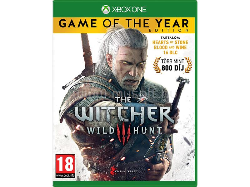CD PROJEKT The Witcher 3: The Wild Hunt - Game Of The Year Edition XBOX One játékszoftver