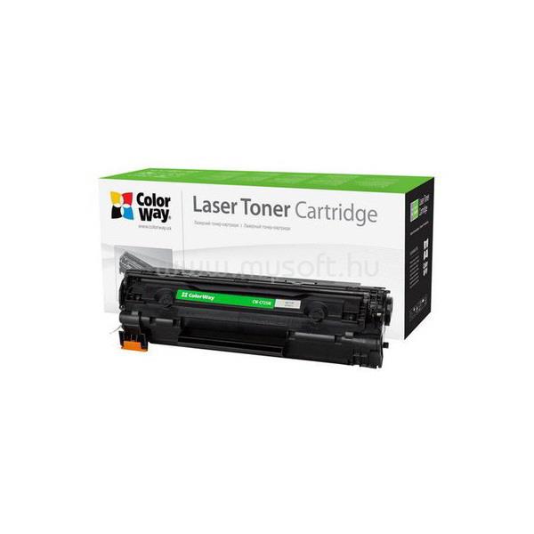 COLORWAY Utángyártott toner fekete HP CF283X 2400 oldal
