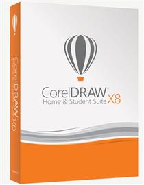 COREL CorelDRAW Home & Student Suite X8 CDHSX8IEMBEU small
