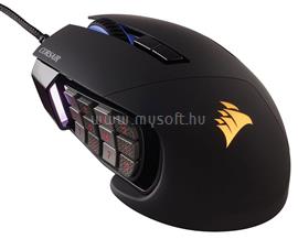 CORSAIR Scimitar PRO RGB MOBA/MMO Gaming optikai egér fekete (CH-9304111-EU) CH-9304111-EU small