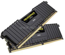 CORSAIR DIMM memória 2X8GB DDR4 3000MHz CL15 Vengeance LPX Black CMK16GX4M2B3000C15 small