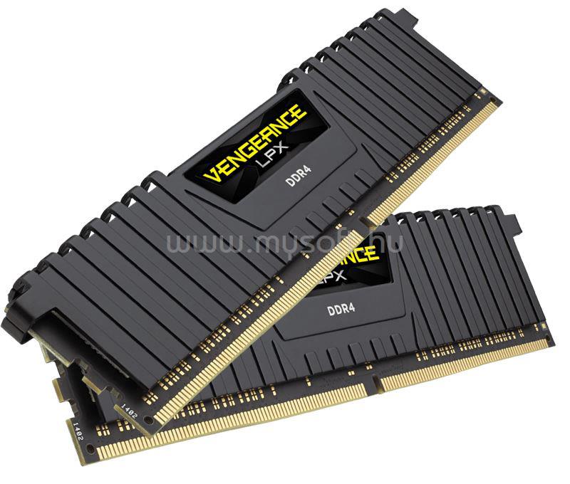 CORSAIR DIMM memória 2X8GB DDR4 3000MHz CL15 Vengeance LPX Black