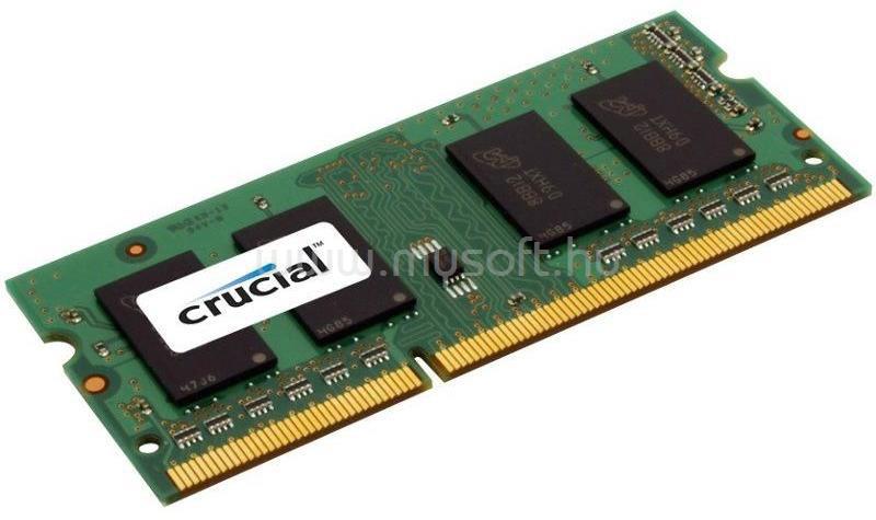 CRUCIAL SODIMM memória 4GB DDR3 1600MHz CL11
