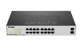 D-LINK 16-Port Gigabit Switch with 2 SFP ports (fanless) DGS-1100-18 small