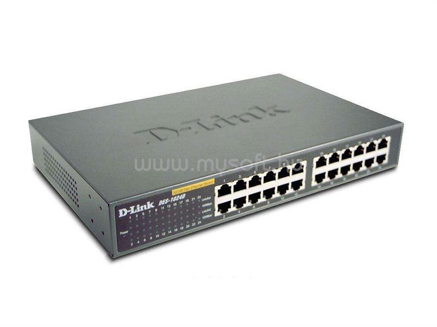 D-LINK 24-port 10/100 Desktop Switch