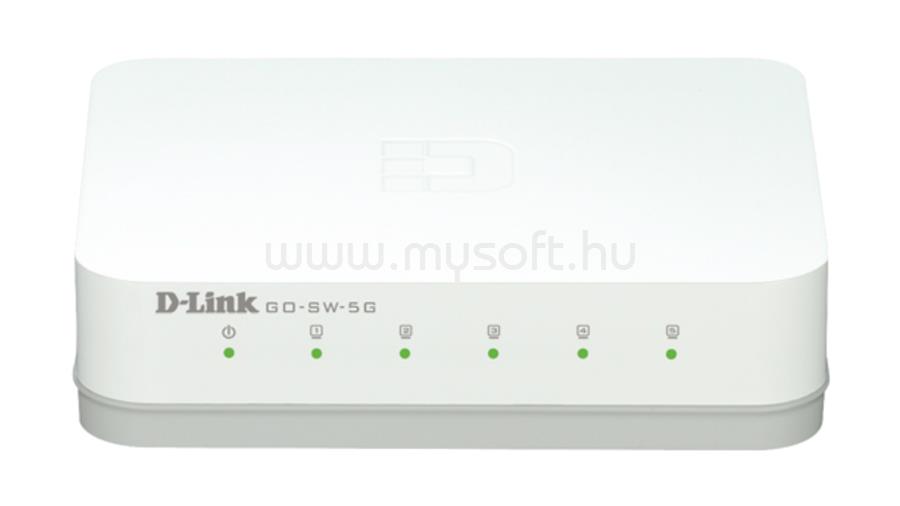 D-LINK GO-SW-5G/E 5 portos Gigabit Easy Desktop Switch