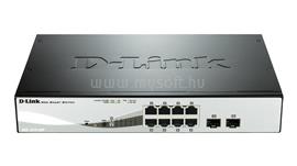 D-LINK 8-port 10/100/1000 Gigabit PoE Smart Switch including 2 Combo 1000BaseT/SFP DGS-1210-08P small
