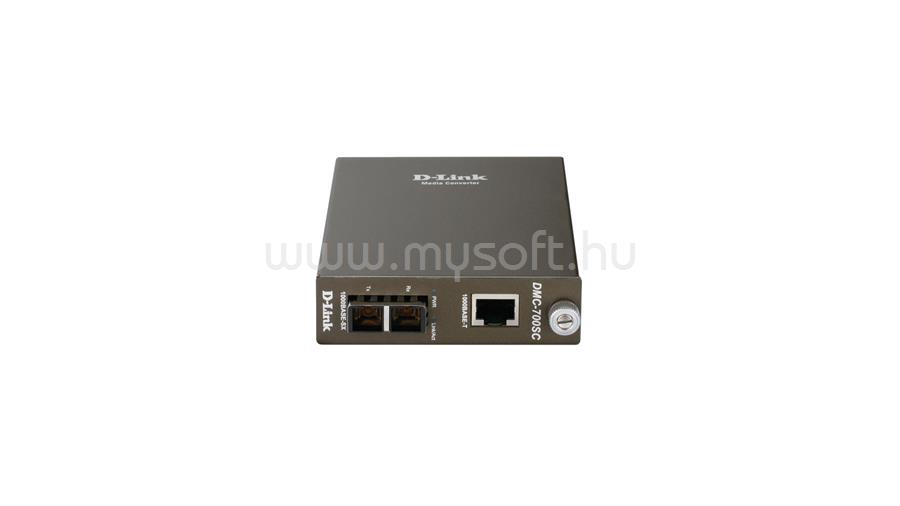 D-LINK 1000BaseT to 1000BaseSX (SC) Multimode Media Converter