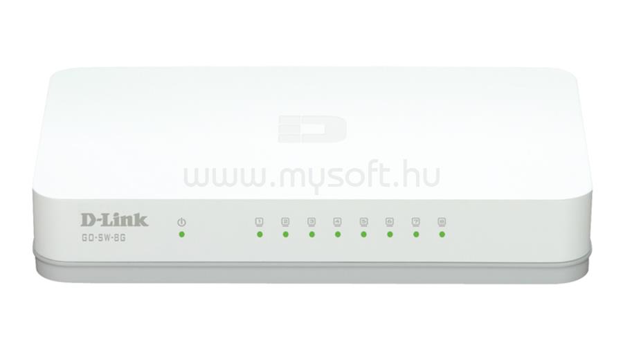 D-LINK GO-SW-8G/E 8 portos Gigabit Easy Desktop Switch