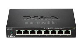 D-LINK DES-108 Switch 8x100Mbps fémházas DES-108 small