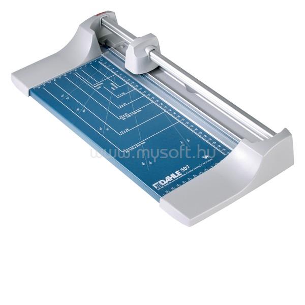 DAHLE Papírvágó 507, körkéses, A4, 8 lap (70gr) - (Practical entry-level trimmer for hobby use)