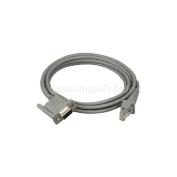 DATALOGIC CAB-327 RS232 egyenes kábel 9P kültáp