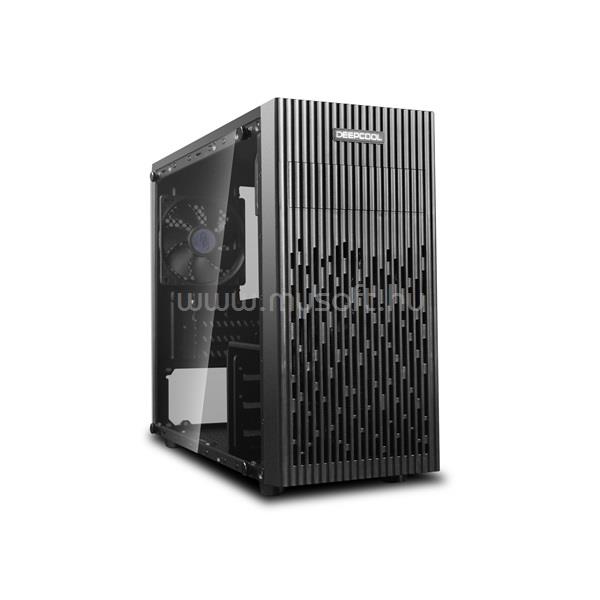 DEEPCOOL MATREXX 30 Fekete (Táp nélküli) ablakos mATX ház