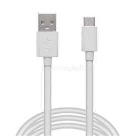 DELIGHT 1m fehér USB Type-C adatkábel 55550WH-1 small