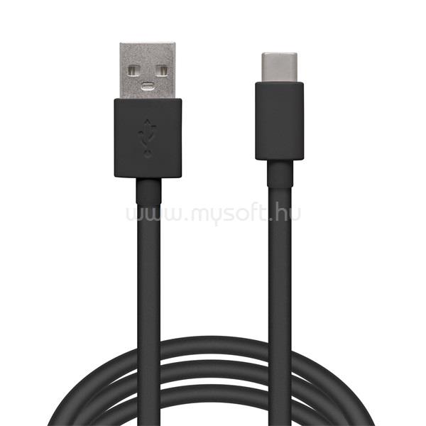 DELIGHT 1m fekete USB Type-C adatkábel