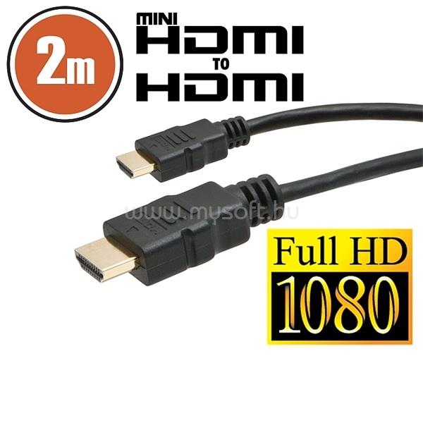 DELIGHT 2m HDMI - mini HDMI kábel