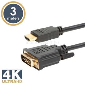 DELIGHT 3m 4K HDMI - DVI-D kábel 20381 small