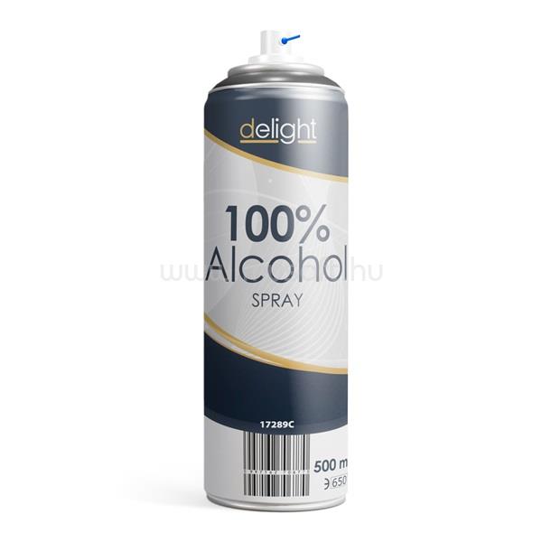 DELIGHT 500ml 100% Alkohol spray