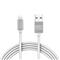 DELIGHT ezüst iPhone Lightning adatkábel LED fénnyel 1m 55442I-WH small
