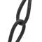 DELIGHT fekete USB Type-C adatkábel LED fénnyel 1m 55442C-BK small