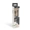 DELIGHT fekete USB Type-C adatkábel LED fénnyel 1m 55442C-BK small