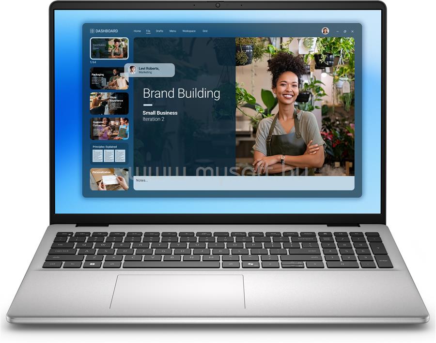 DELL 16 (Platinum Silver)