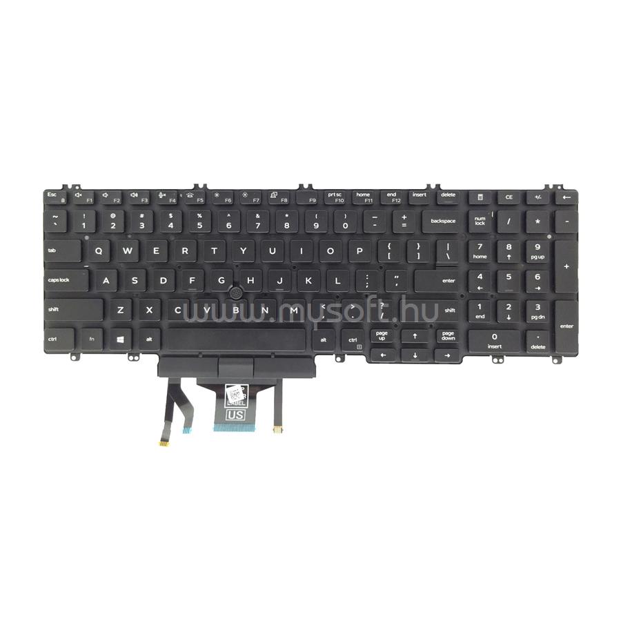 DELL Latitude 5501 háttérvilágításos billentyűzet (magyar)