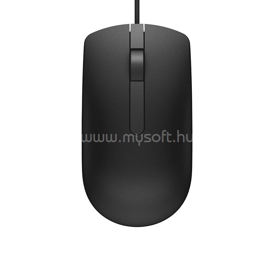 DELL MS116 vezetékes optikai egér, 1000dpi, fekete