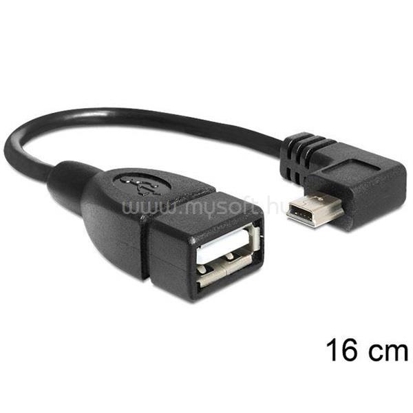 DELOCK 16cm USB mini apa - USB 2.0-A anya OTG kábel