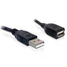 DELOCK 82457 USB 2.0 A-A 15cm apa-anya hosszabbítókábel DL82457 small
