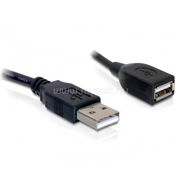 DELOCK 82457 USB 2.0 A-A 15cm apa-anya hosszabbítókábel