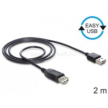 DELOCK KAB 83371 EASY - USB 2.0 A apa/USB 2.0 A anya hosszabbító kábel - 2m