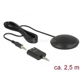 DELOCK Kondenzátor Mikrofon asztali mindenirányú konferencia 3.5mm 3 pin DL65873 small