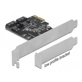 DELOCK PCI-E Bővítőkártya 2x SATA 6GB/s port DL90431 small