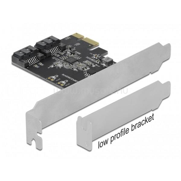 DELOCK PCI-E Bővítőkártya 2x SATA 6GB/s port