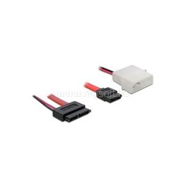 DELOCK SATA Slimline anya - 7 tűs SATA + 2 tűs hálózati, átalakító kábel DL84390 small