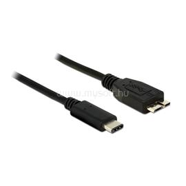 DELOCK kábel USB 3.1 Gen 2 Type-C male to USB Type Micro-B male, 1m, fekete DL83677 small