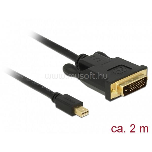 DELOCK kábel mini Displayport 1.1 male to DVI 24+1 male, 2m