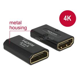 DELOCK Átalakító HDMI-A female to HDMI-A female 4K Gender Changer, fekete DL65659 small