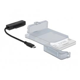 DELOCK Átalakító USB Type-C to SATA 6Gb/s, 2.5" védőtok DL64084 small