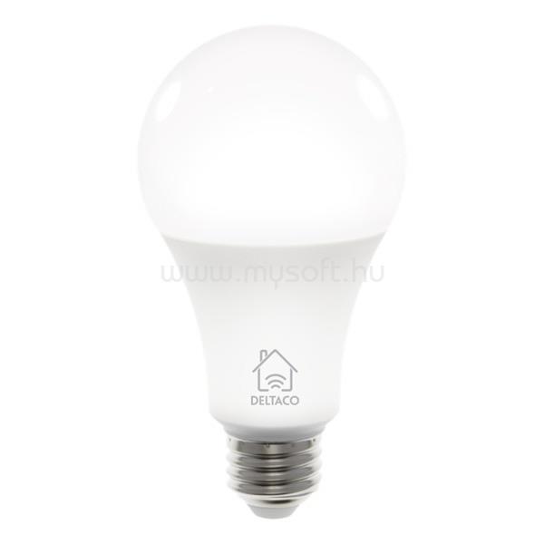 DELTACO SMART HOME SH-LE27W LED izzó, E27, 9W, WIFI