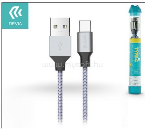 DEVIA ST304330 TUBE USB Type-C textil kábel
