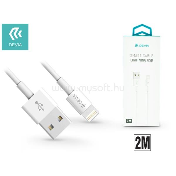DEVIA ST311598 Smart 2m fehér lightning kábel
