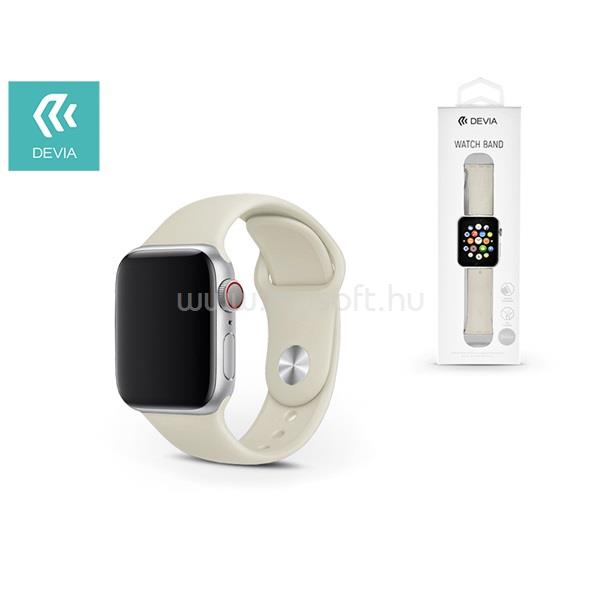 DEVIA iWatch karpánt ST324833 40mm, bézs