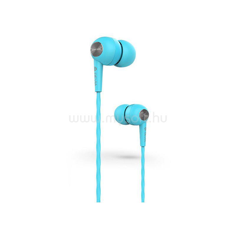 DEVIA ST310560 Kintone kék mikrofonos fülhallgató