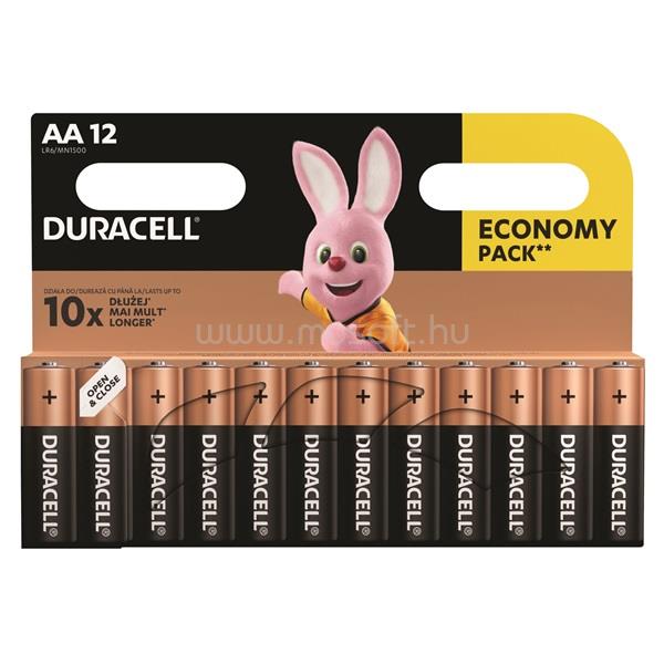 DURACELL BSC 12 db AA elem