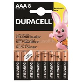 DURACELL BSC 8 db AAA elem -DL 10PP010031 small
