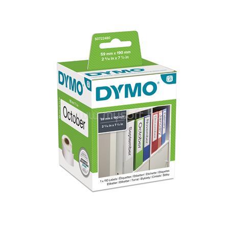DYMO Etikett, LW nyomtatóhoz, 59x190 mm, 110 db etikett