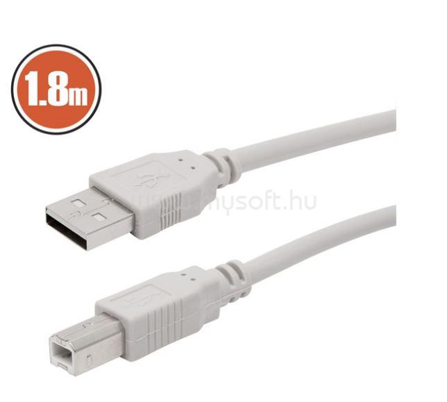 DELIGHT USB 2.0 A - B 1,8m kábel